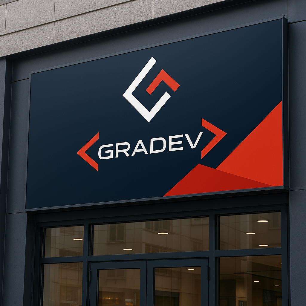 Fachada da Gradev